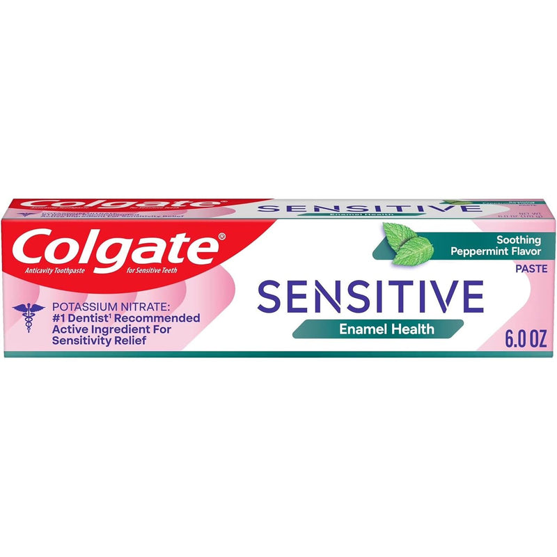Colgate® 5% - 0.24% Sensitive Enamel Health Soothing Peppermint Toothpaste, 6 oz