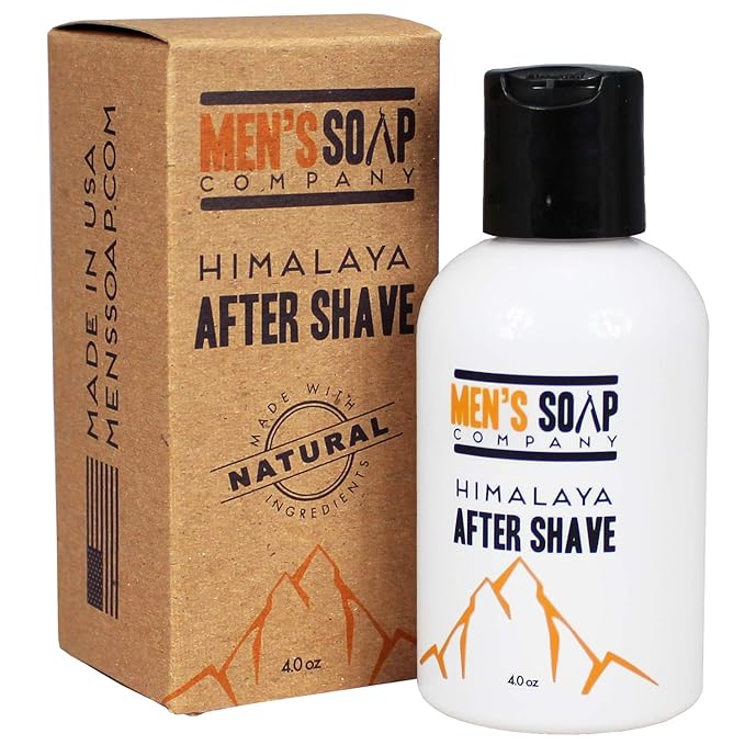 Mens Soap Men's Soap Company  Himalaya After Shave Balm 4.0 oz Aftershave White Smoke