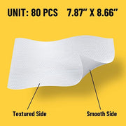 AsiaBeautyMall ITO Disposable Face Towel - 100% Cotton Facial Towel Goldenrod