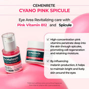 AsiaBeautyMall Dr. Melaxin Cemenrete Cyano Pink Spicule Cream Moisturizer Misty Rose