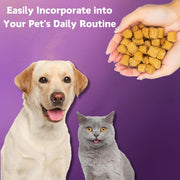 Nature Target Chicken flavor Probiotics for Dogs & Cats, 6 Billion CFUs, 180 Chews Pet Vitamins Supplements Dark Slate Gray