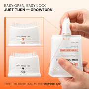 AsiaBeautyMall Lilyeve Grow Turn Exosome Brush Ampoule Hair Loss Treatment Antique White