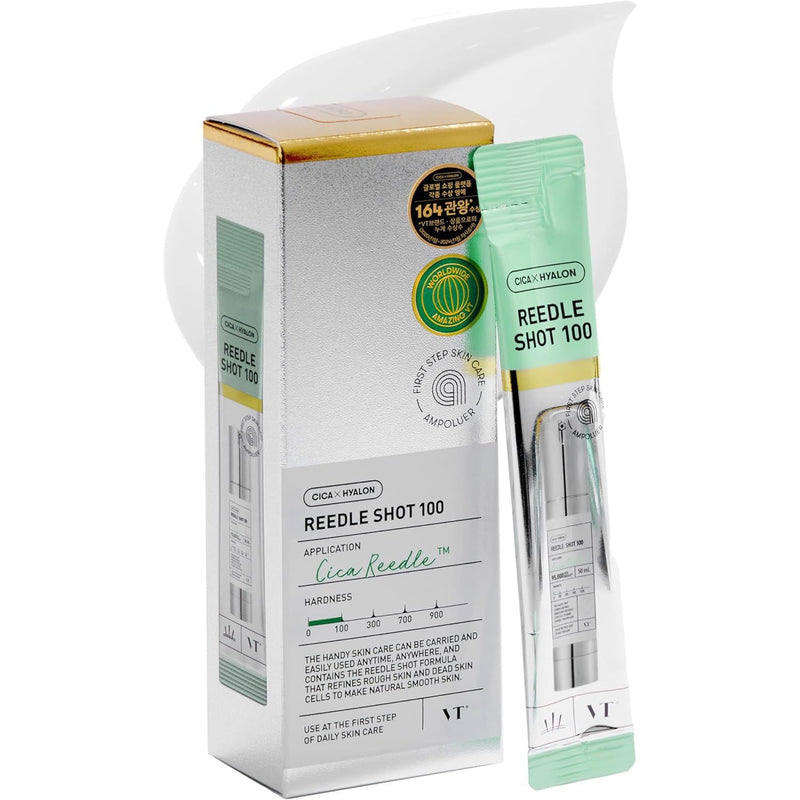 AsiaBeautyMall VT Reedle Shot 100 Stick Pouch Serum Gray