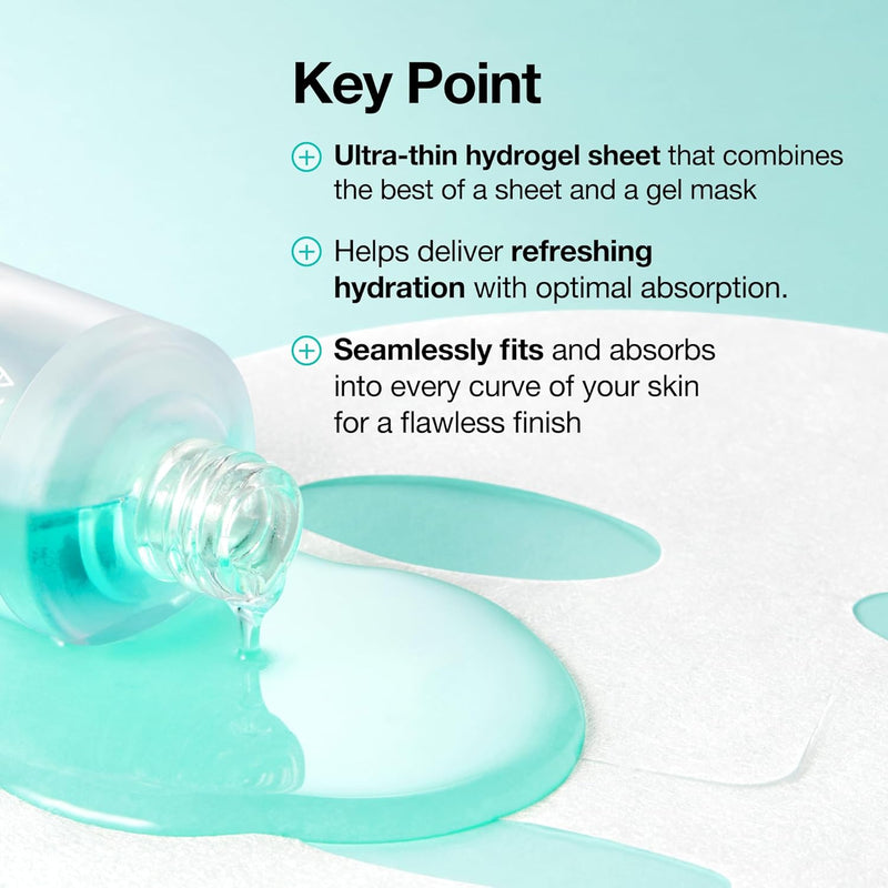 AsiaBeautyMall ANUA PDRN Hyaluronic Acid Capsule 100 Serum Mask Face Mask White Smoke