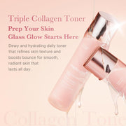 AsiaBeautyMall Medicube Triple Collagen Toner Toner Lotion Antique White