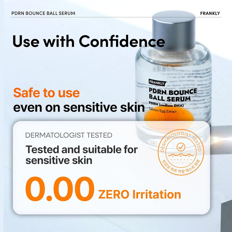 AsiaBeautyMall Frankly PDRN Bounce Ball Serum Serum White Smoke