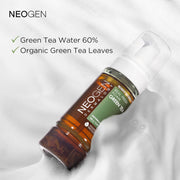 AsiaBeautyMall NEOGEN Dermalogy Real Fresh Foam Green Tea Face Cleanser Lavender