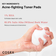 AsiaBeautyMall Cosrx Original Clear Pad Toner Lotion Lavender