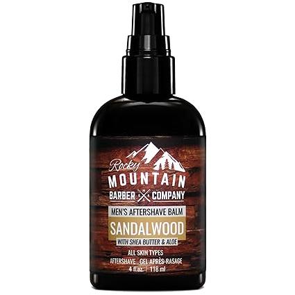 345 Soap Co. 345 Soap Co. Rocky Mountain Tree Line Aftershaving Collection Shaving Set White Smoke Post Shave Balm 2 oz