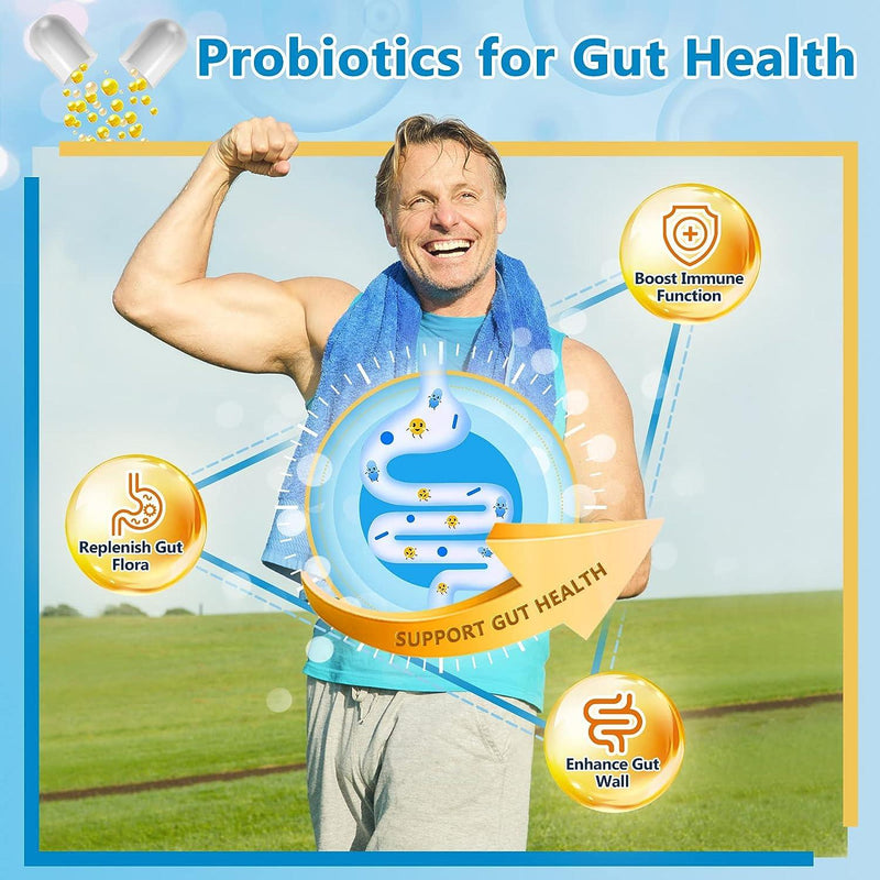 Nature Target 3-in-1 Digestive Health Probiotics, 100B CFUs, 90 Vegan Caps Probiotic Lavender