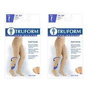 Truform MD SRG 20-30MMHG KN CT BLACK, L Accessories White Smoke