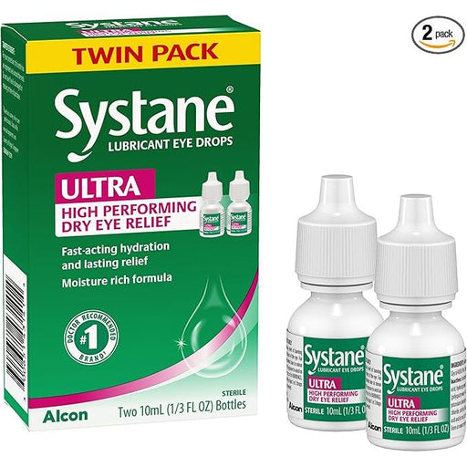 Systane Systane Ultra PF Lubricant Eye Drops 25 Ct Eye Drops White Smoke
