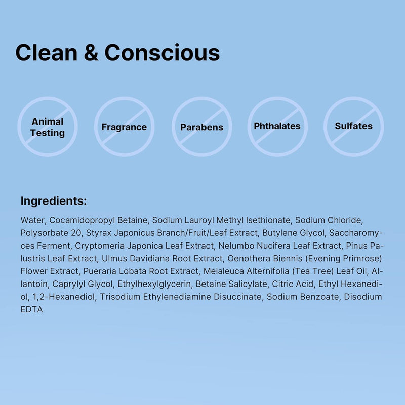 AsiaBeautyMall Cosrx Low pH Good Morning Gel Cleanser Face Cleanser Sky Blue