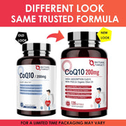 Nature Target CoQ10 + PQQ + Olive Oil, 200mg, 120 Softgels CoQ10 White Smoke