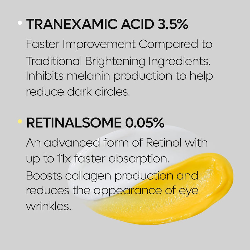 AsiaBeautyMall Dr. Melaxin TX Retinalsome Double Effect Eye Cream Eye Cream Light Gray
