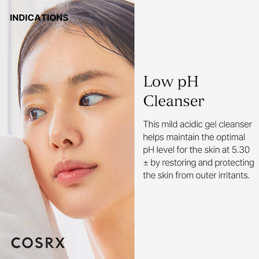 AsiaBeautyMall Cosrx Low pH Good Morning Gel Cleanser Face Cleanser White Smoke