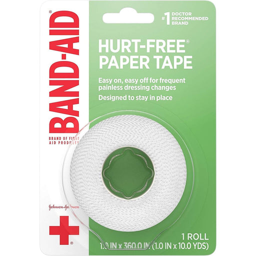 Johnson & Johnson Leader(Tm) Paper Tape With Dispenser 1In x 10 Yds 1Ct(Compare to Band Aid) Printer & Copier Paper Lavender