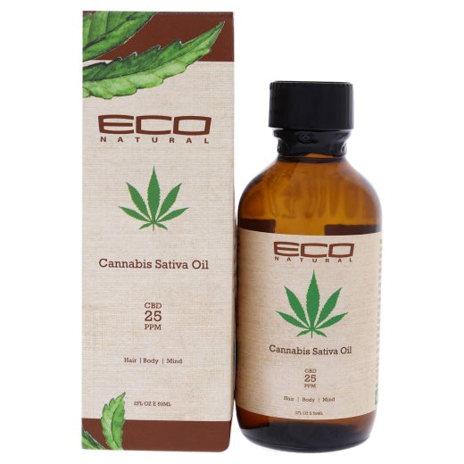 Ecoco Ecoco Eco Natural Cannabis Sativa Oil 2oz Skin Care White Smoke