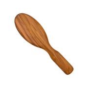 Dural Dural Olive Wood Rubber Cushion Hair Brush with Wooden Pins Hair Brush Sienna