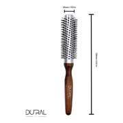 Dural Dural Beech wood Quick-Styler hair brush with nylon pins Hair Brush Dark Slate Gray