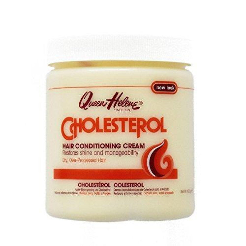 Queen Helene Queen Helene Cholesterol Hair Conditioning Cream, 15 Oz Jar Health & Beauty Light Gray