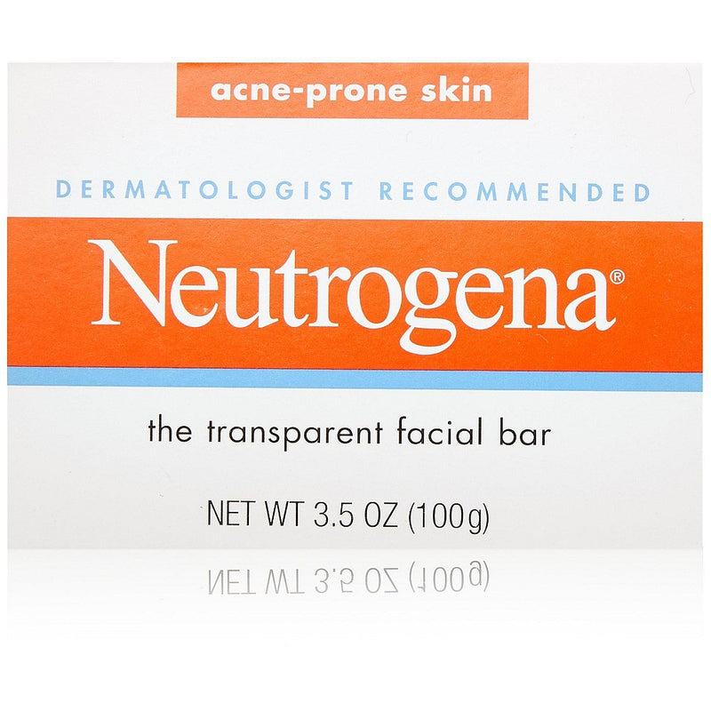 Neutrogena Neutrogena Transparent Facial Bar – Acne Prone Skin Formula Health & Beauty Lavender