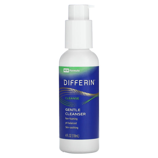 By Differin By Differin Gentle Cleanser, Fragrance Free, 4 Fl Oz (118 Ml) Facial Cleansers White Smoke