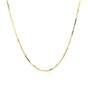 Bids.com 14k Yellow Gold Classic Box Chain 1.0mm Necklaces White Smoke 16 / Yellow Gold,18 / Yellow Gold,20 / Yellow Gold,22 / Yellow Gold,24 / Yellow Gold,30 / Yellow Gold