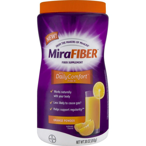 MiraFiber MiraFiber Supplement, With Daily Comfort Orange Powder Vitamins & Supplements Midnight Blue