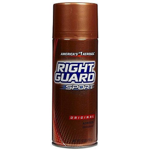 Right Guard Right Guard Sport Deodorant Aerosol Spray, Original, 8.5 Ounce Deodorant Dark Red