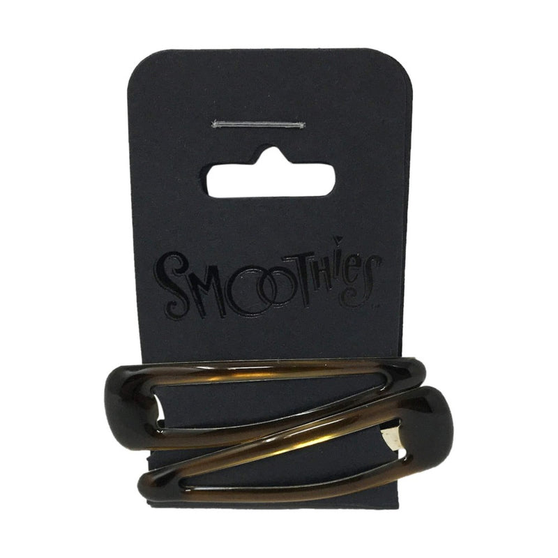 Smoothies Smoothies Brown Teardrop Clip L Pair Cable Clips Dark Slate Gray