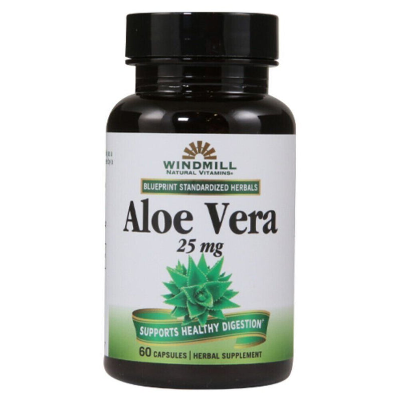 Windmill Windmill® Natural Vitamins Aloe Vera 25 mg – Herbal Supplement Vitamins & Supplements Light Gray
