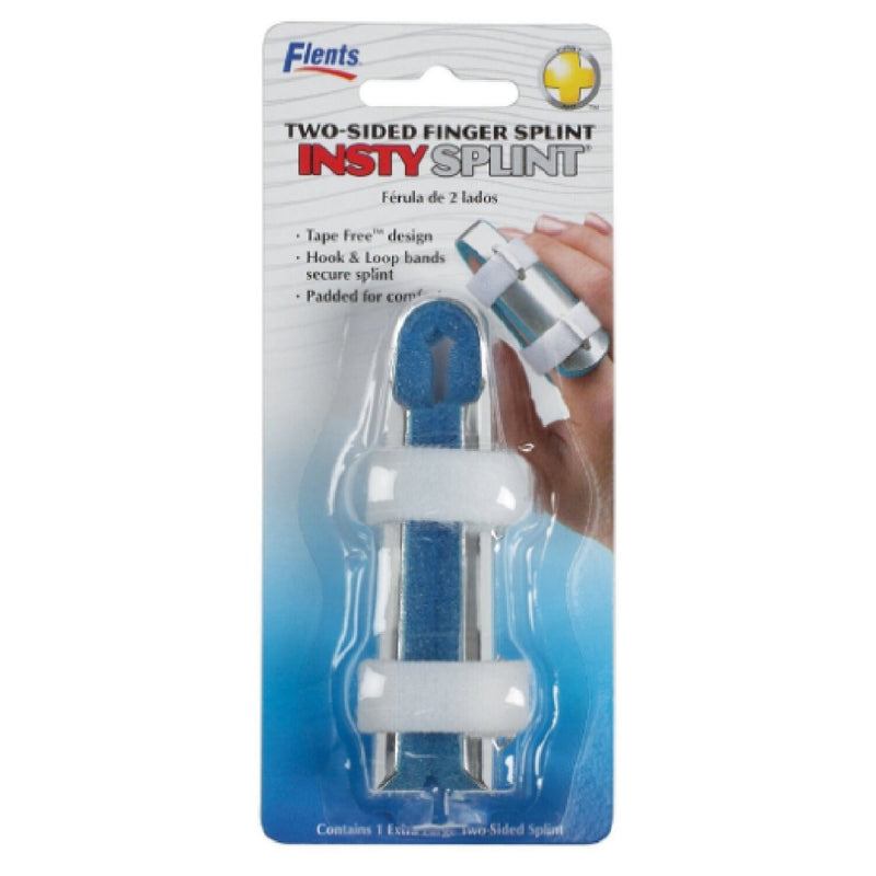 Flents Flents Insty-Splint Two-Sided Finger Splint Extra Large Health & Beauty Light Gray