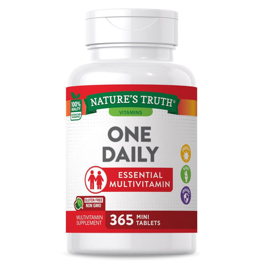 Nature's Truth NT One Daily  Mv Tb  365 Mini Vitamins & Supplements White Smoke