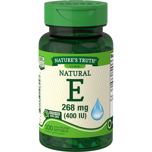 Nature's Truth Nature's Truth Vitamin E 400 IU Vitamins & Supplements Seashell