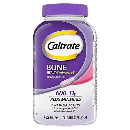 Caltrate Caltrate 600+D3 Plus Minerals Calcium Supplement Vitamins & Supplements White Smoke