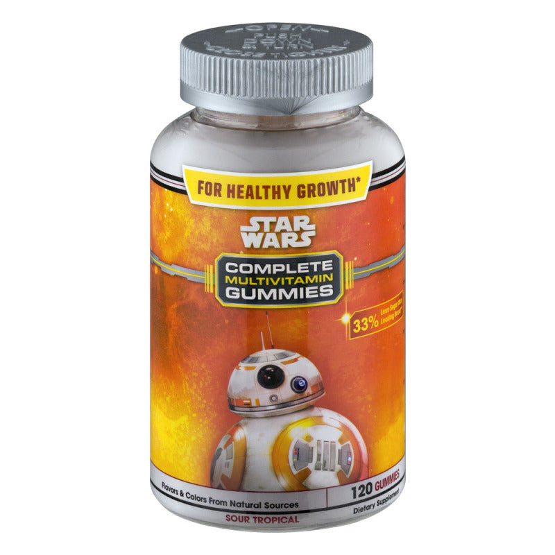 Star Wars Star Wars Multivitamin, Complete, Gummies, Sour Tropical Vitamins & Supplements White Smoke