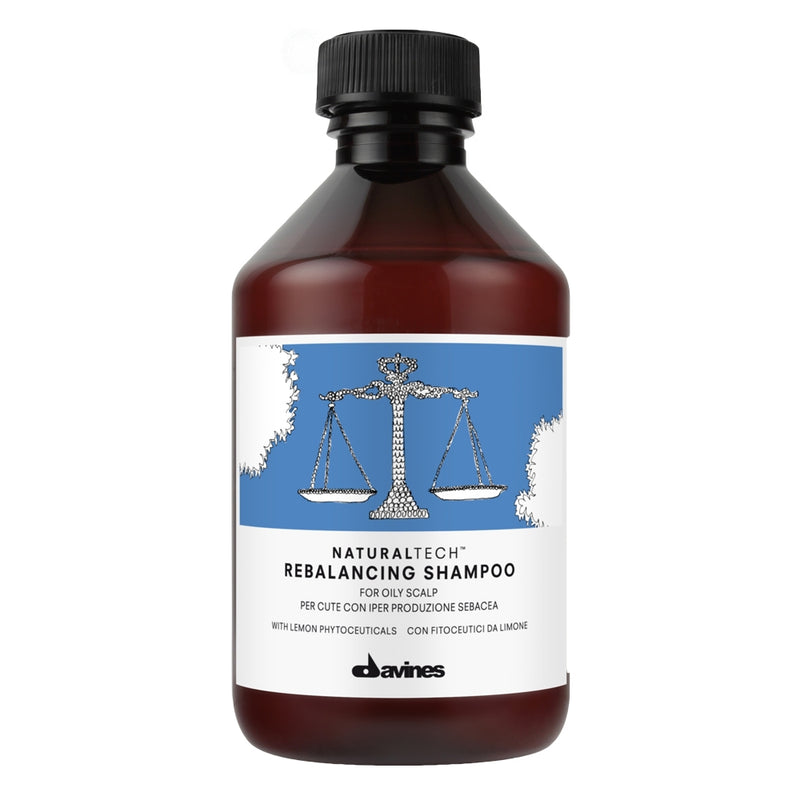 Davines Davines Naturaltech Rebalancing Shampoo 8.45 Oz Shampoo White Smoke