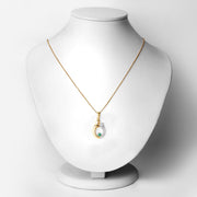 Bids.com 0.17 Carat Genuine Emerald .925 Sterling Silver Pendant Pendants White Smoke size 18.00