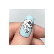 UberChic Beauty Halloween-05 Stamping Plate Light Gray