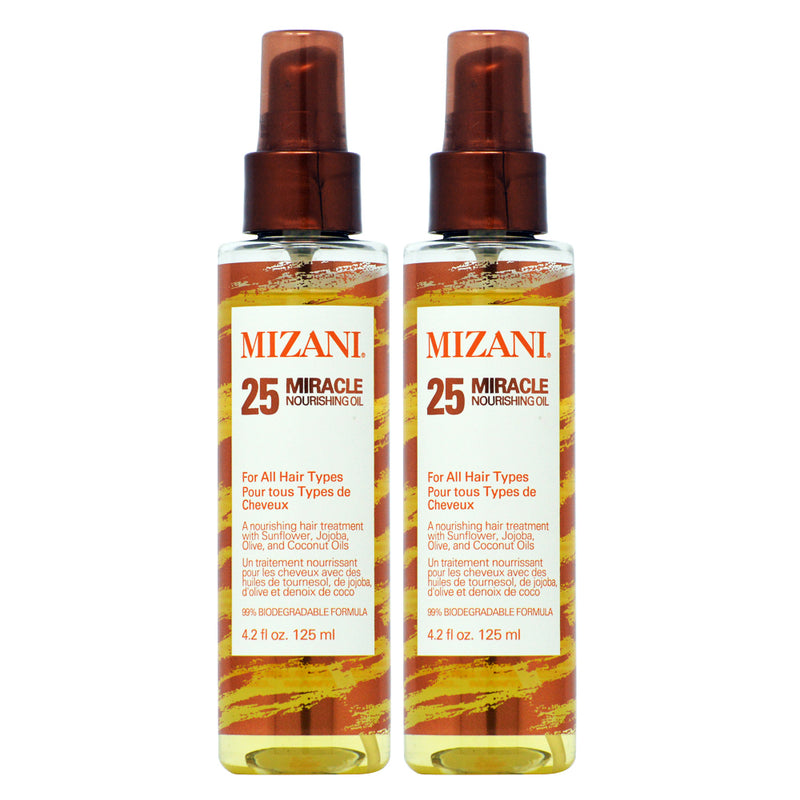 Mizani Mizani 25 Miracle Nourishing Hair Oil, 4.2 Oz Hair Care White Smoke