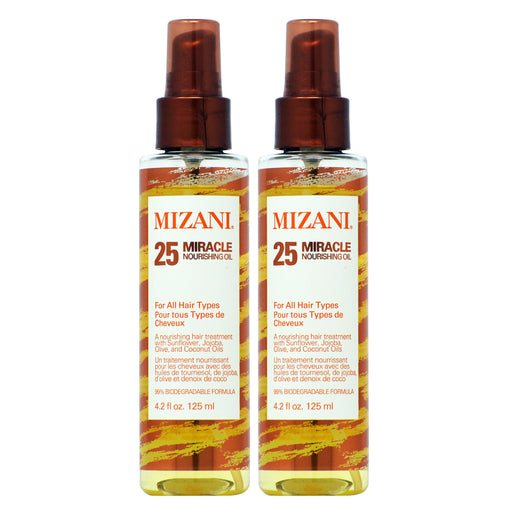 Mizani Mizani 25 Miracle Nourishing Hair Oil, 4.2 Oz Hair Care White Smoke