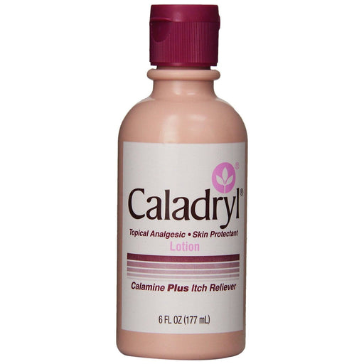 Caladryl Caladryl Lotion, Topical Analgesic/Skin Protectant 6 Fl Oz Lotion & Moisturizer White Smoke
