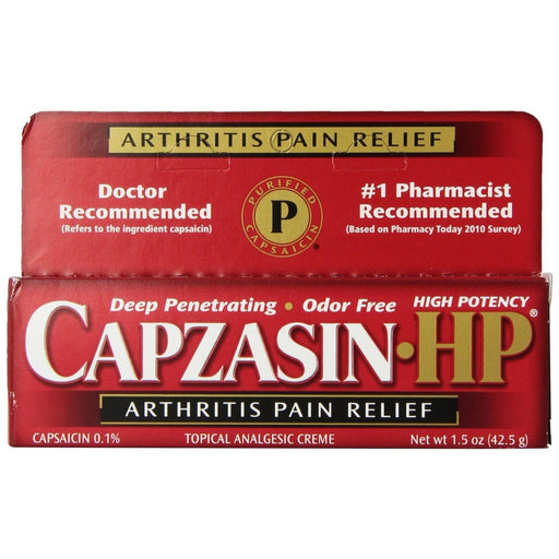 Capzasin-HP Capzasin-HP Arthritis Pain Relief Creme - 1.5oz Health & Beauty Firebrick