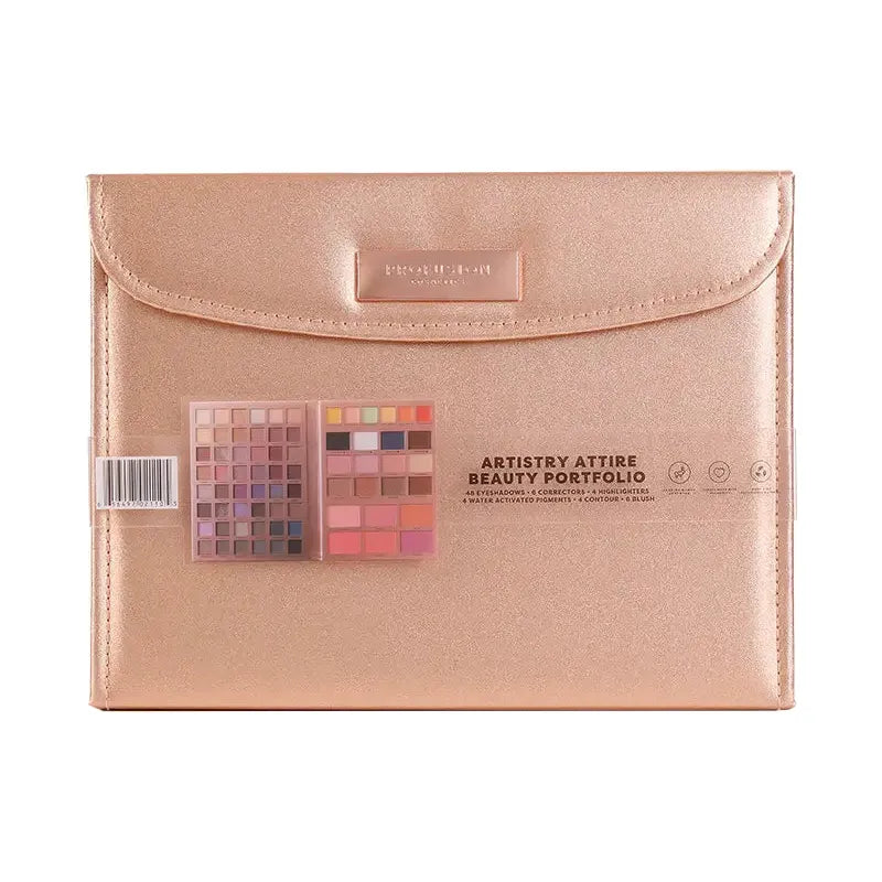 Profusion Cosmetics Artistry Attire | 72pc Beauty Portfolio Eyes Tan