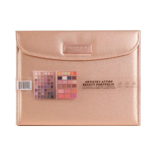 Profusion Cosmetics Artistry Attire | 72pc Beauty Portfolio Eyes Tan