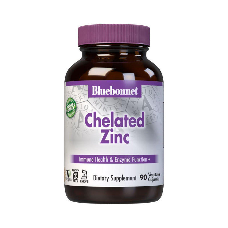 Bluebonnet Bluebonnet Albion Chelated Zinc 30 Mg, 90 Ct Dietary Supplements Light Gray