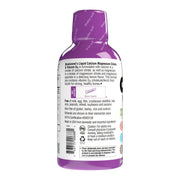 Bluebonnet Bluebonnet Liquid Calcium Magnesium Citrate Plus Vitamin D3, Lemon, 16 oz Vitamin & Mineral Supplement Light Gray