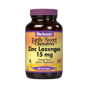 Bluebonnet Bluebonnet EarthSweet Zinc Orange Flavor - 60 Lozenges Dietary Supplements Sandy Brown