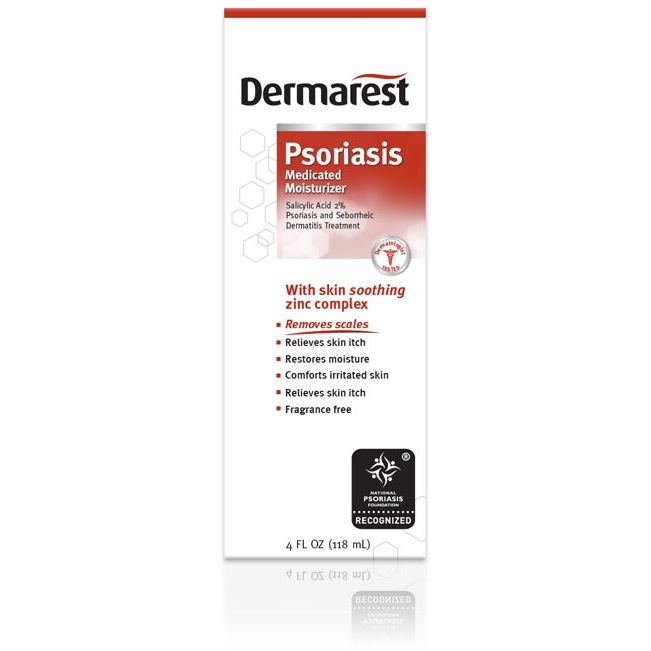 Dermarest Dermarest Psoriasis Medicated Moisturizer 4 Oz Lotion & Moisturizer White Smoke